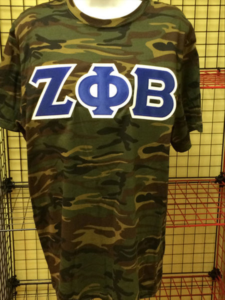 Zeta Phi Beta Camouflage Tee