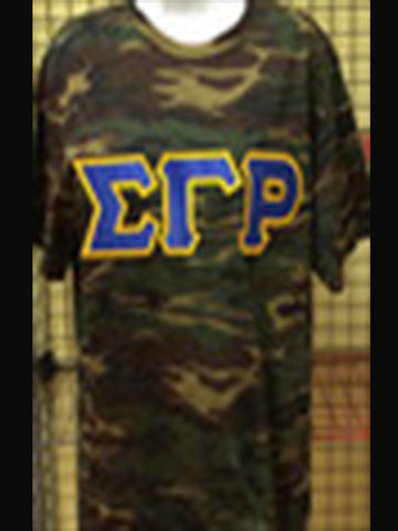 Sigma Gamma Rho Camouflage Tee